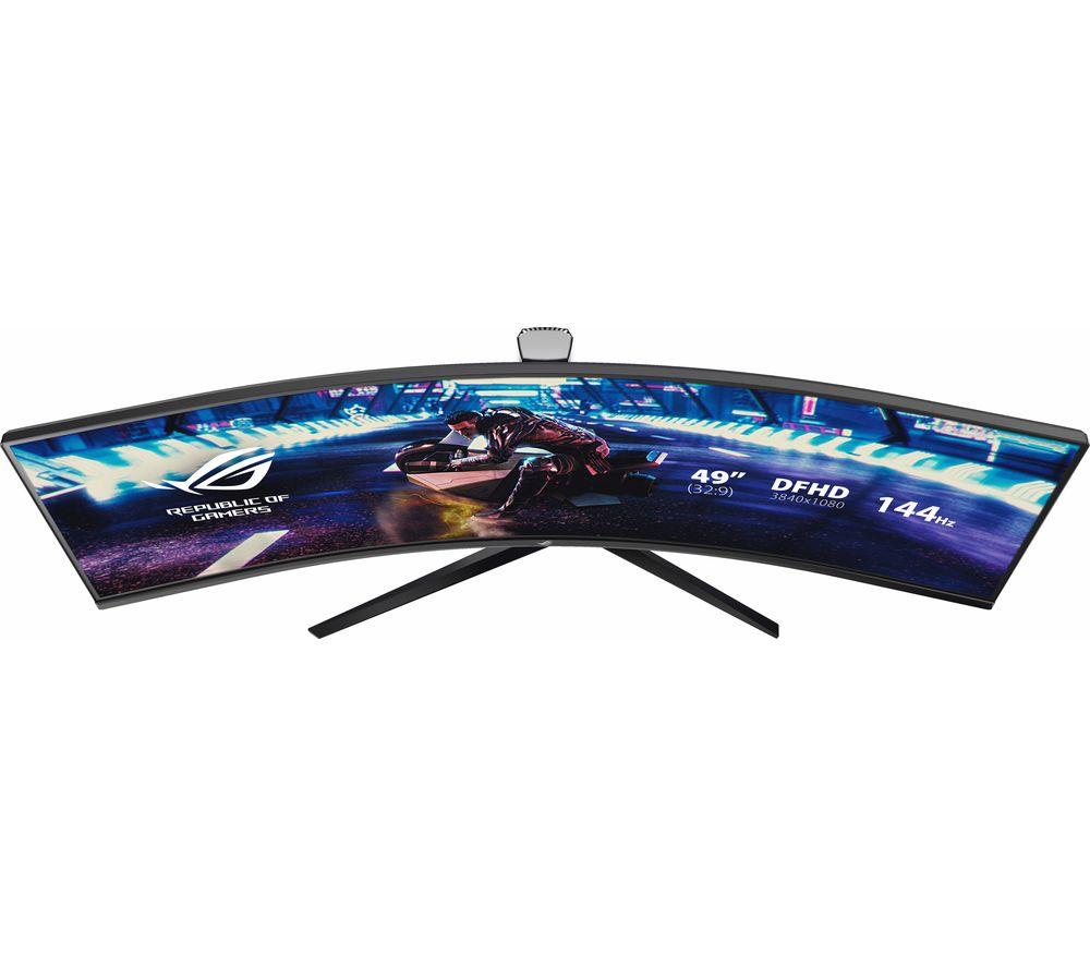 ASUS XG49VQ Full HD 49" Curved VA LCD Gaming Monitor - Black image number 2 of 9