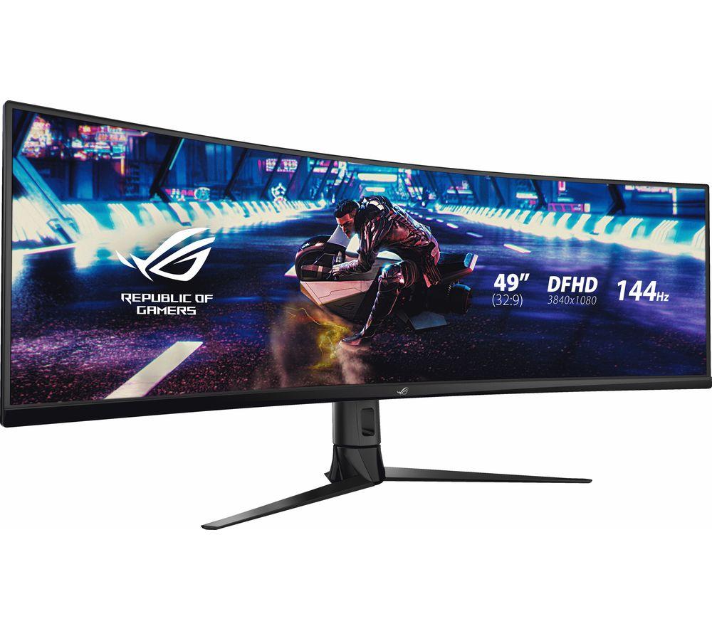 ASUS XG49VQ Full HD 49" Curved VA LCD Gaming Monitor - Black image number 9 of 9