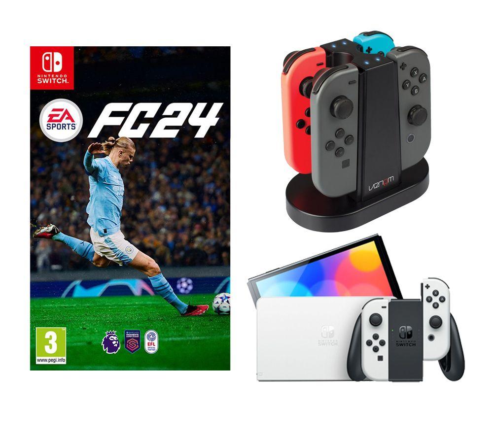 Buy NINTENDO Switch OLED & Sports Bundle - White