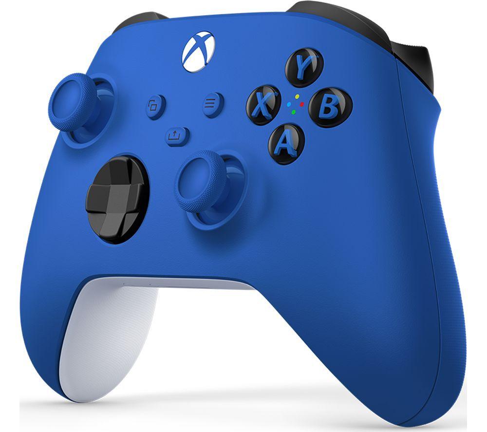 XBOX Wireless Controller (Blue) & VS2881 Xbox Series X/S & Xbox One Twin Docking Station (Black) Bundle image number 3 of 7
