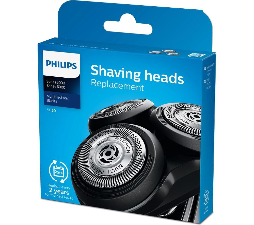 PHILIPS SH50/50 Wet & Dry Shaver Head Replacements - Black image number 2 of 5