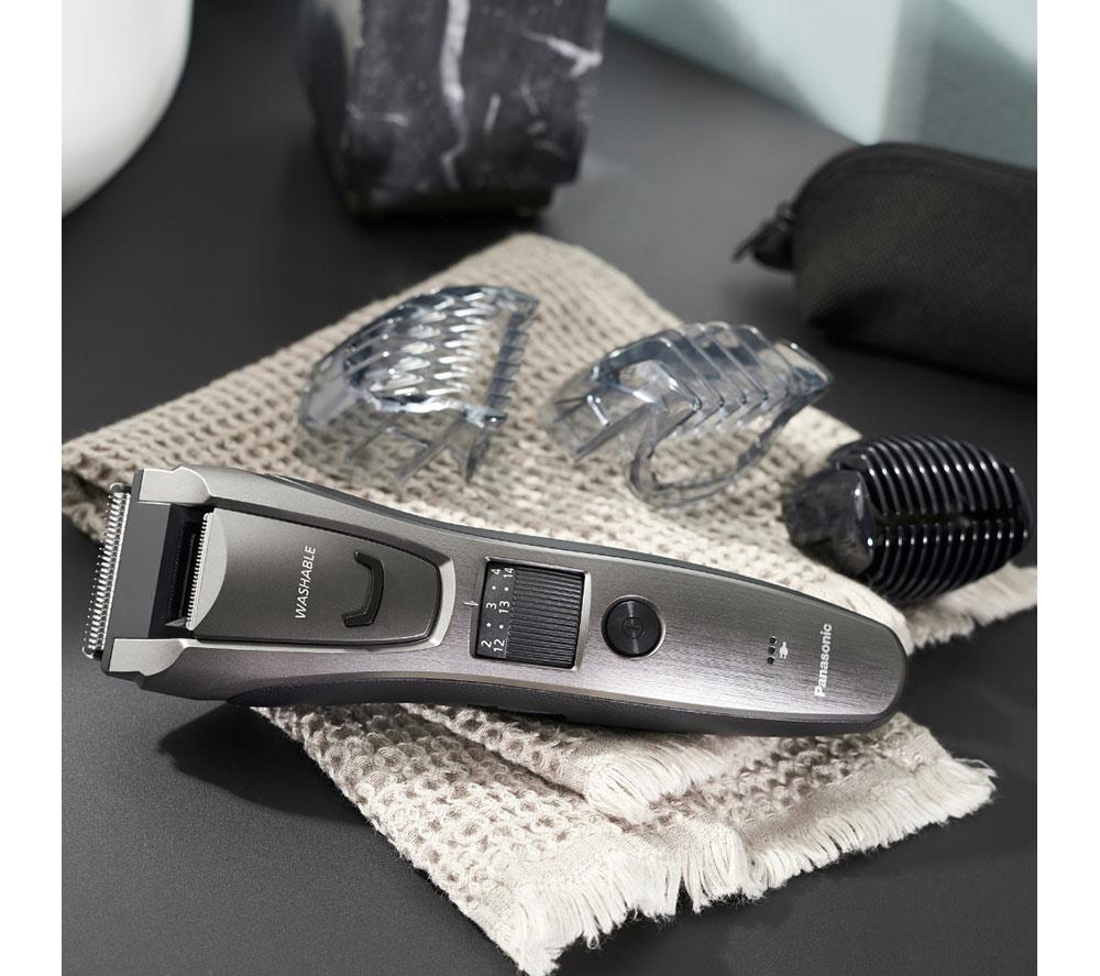 PANASONIC ER-GB80-H511 Wet & Dry Beard & Hair Trimmer - Black & Silver image number 2 of 6