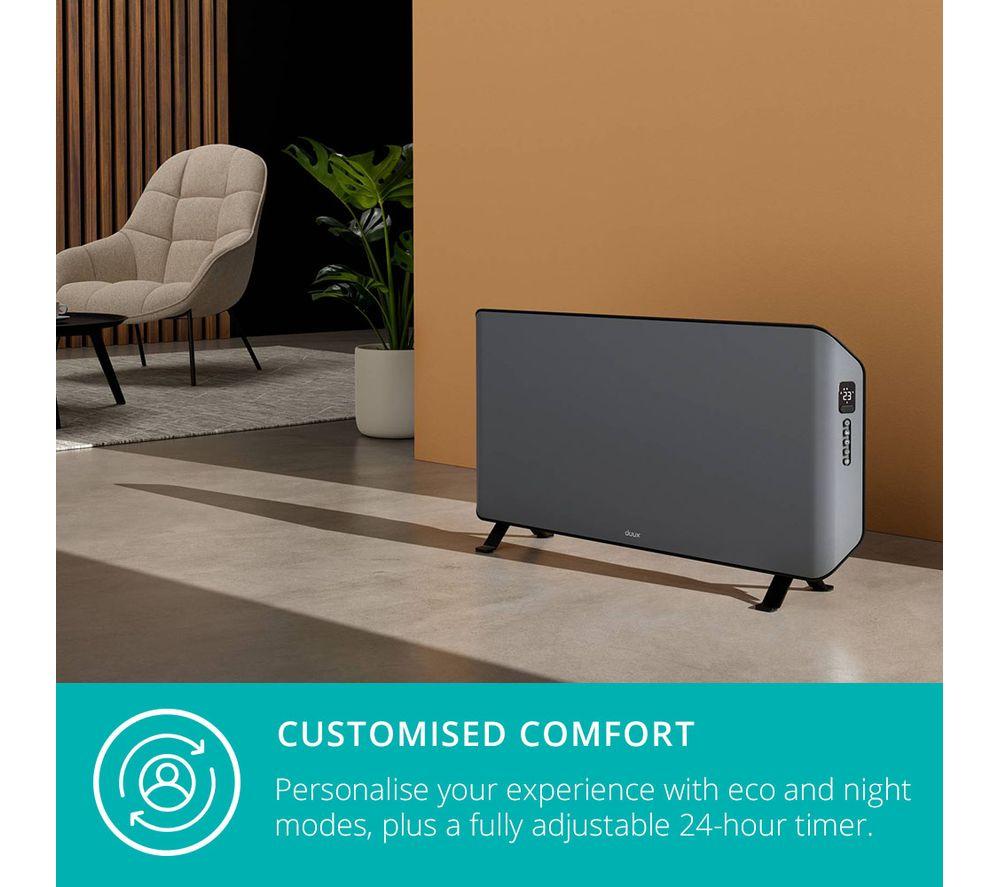 DUUX Edge 2000 DXCH24UK Smart Convector Heater - Grey image number 5 of 8