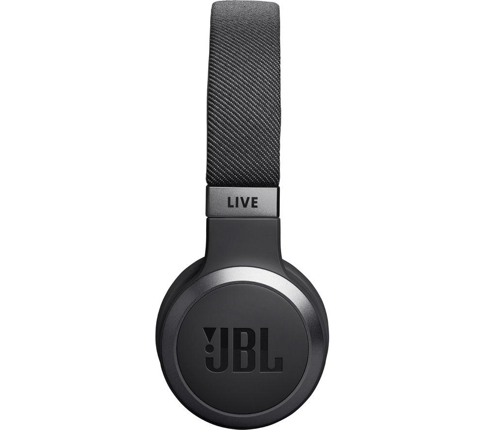 JBL Live 670NC Wireless Bluetooth Noise-Cancelling Headphones - Black