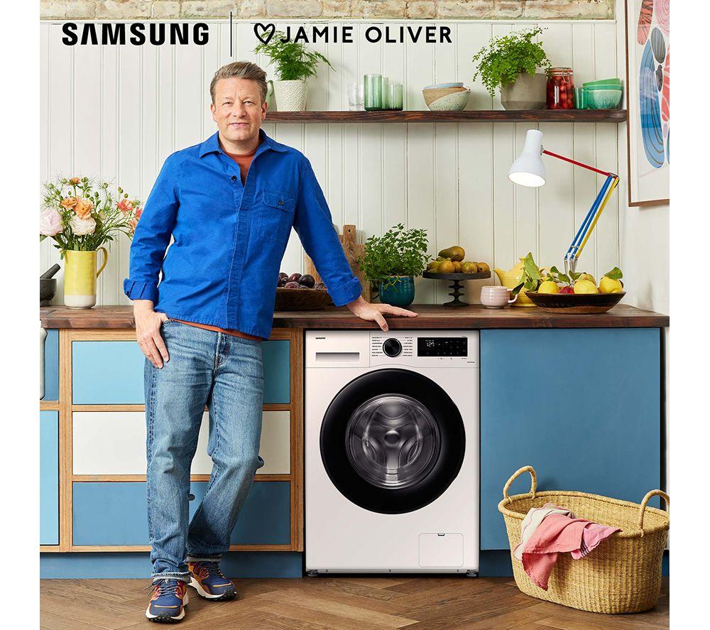 SAMSUNG Series 5 AI Energy WW90CGC04DAEEU WiFi-enabled 9 kg 1400 Spin Washing Machine - White image number 3 of 12