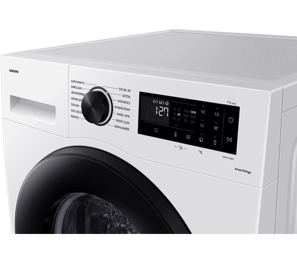 SAMSUNG Series 5 AI Energy WW90CGC04DAEEU WiFi-enabled 9 kg 1400 Spin Washing Machine - White image number 10 of 12