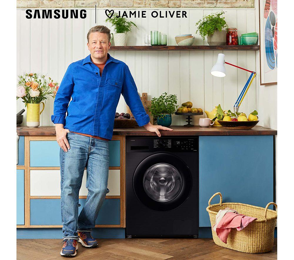 SAMSUNG Series 5 AI Energy WW90CGC04DABEU WiFi-enabled 9 kg 1400 Spin Washing Machine - Black image number 12 of 13