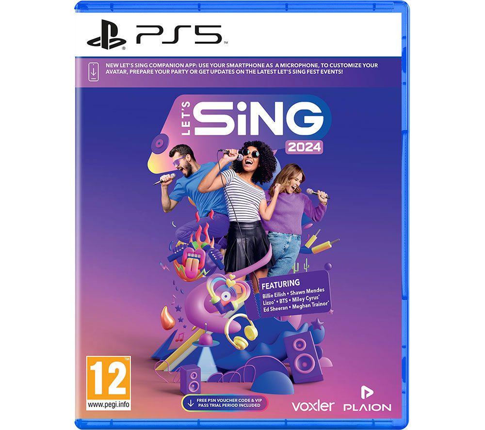 Buy PLAYSTATION Let s Sing 2024 PS5 Currys