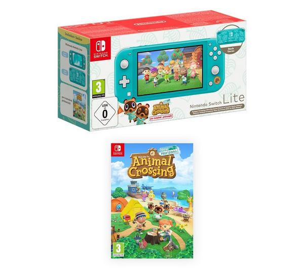 Buy NINTENDO SWITCH Lite: Timmy & Tommy's Edition with Animal Crossing: New  Horizons | Currys
