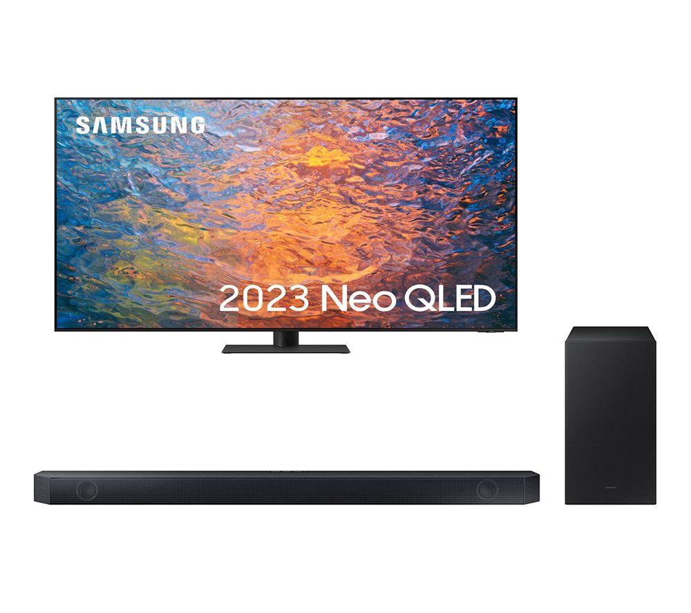 65" Samsung QE65QN95CATXXU  Smart 4K Ultra HD HDR Neo QLED TV & HW-Q60C/XU 3.1 Wireless Sound Bar Bundle review