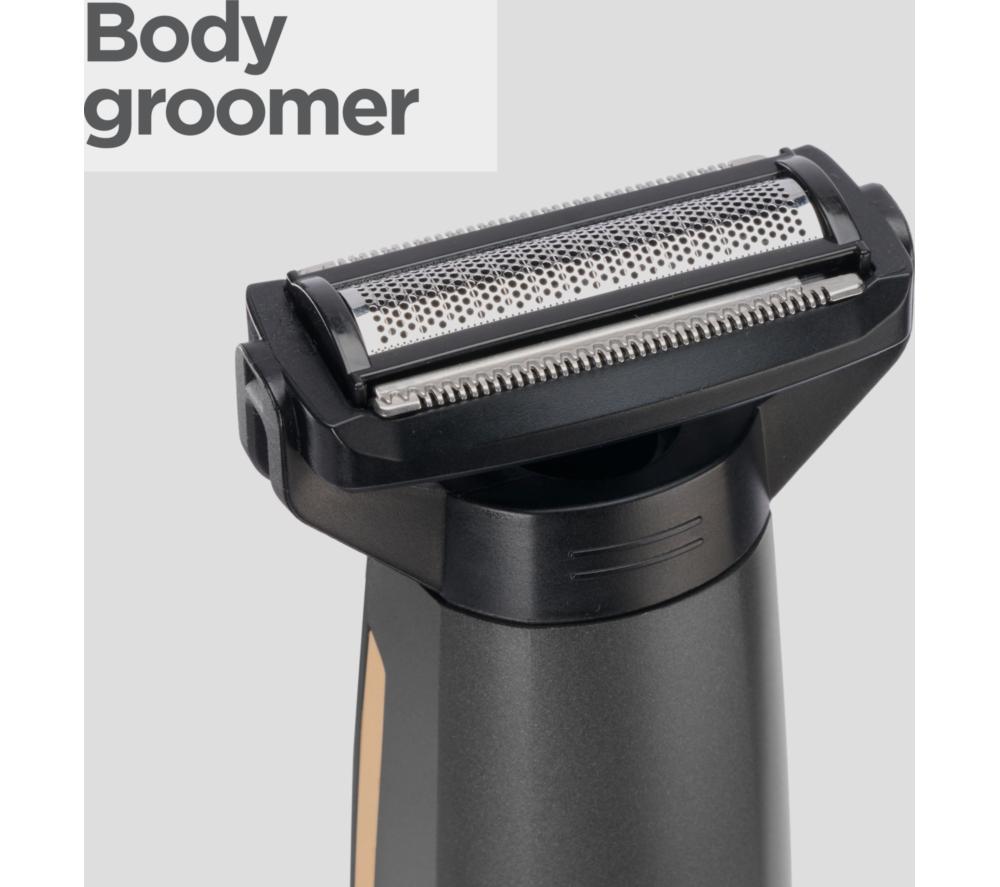 BABYLISS MT987U Graphite Precision 12-in-1 Multi-Trimmer - Graphite & Gold image number 4 of 12