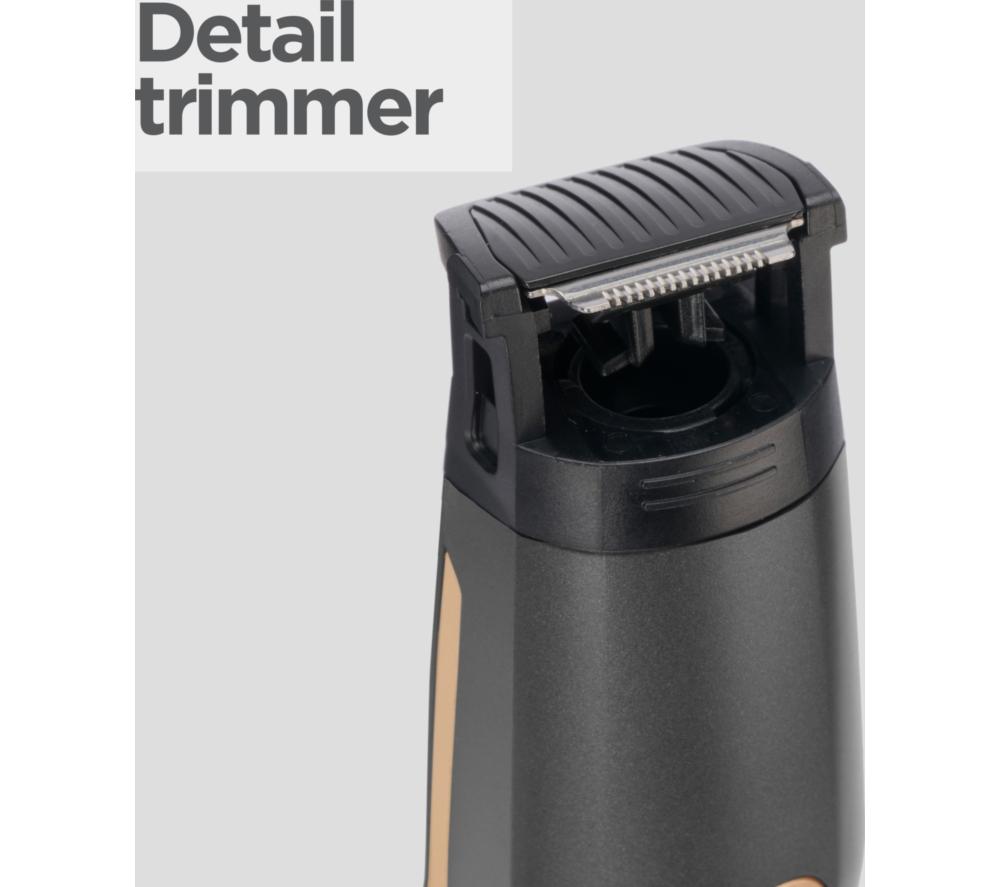 BABYLISS MT987U Graphite Precision 12-in-1 Multi-Trimmer - Graphite & Gold image number 6 of 12