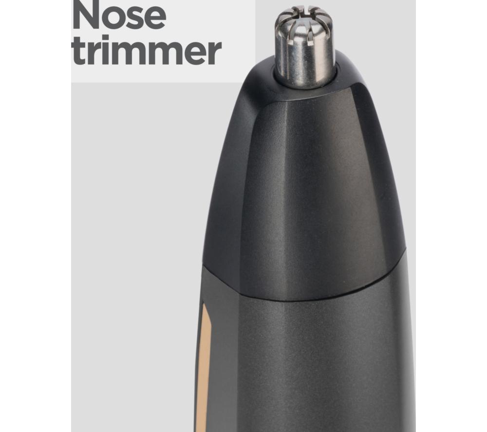 BABYLISS MT987U Graphite Precision 12-in-1 Multi-Trimmer - Graphite & Gold image number 10 of 12