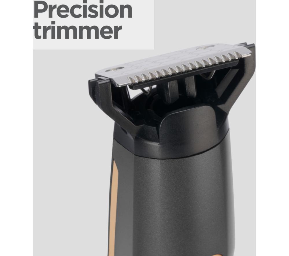 BABYLISS MT987U Graphite Precision 12-in-1 Multi-Trimmer - Graphite & Gold image number 11 of 12