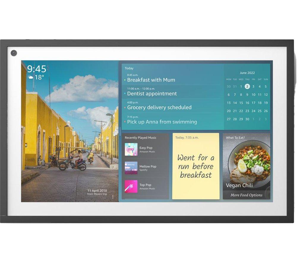 B084TNK1NL -  Echo Show 8 (2nd Gen) Smart Display with Alexa -  Charcoal - Currys Business