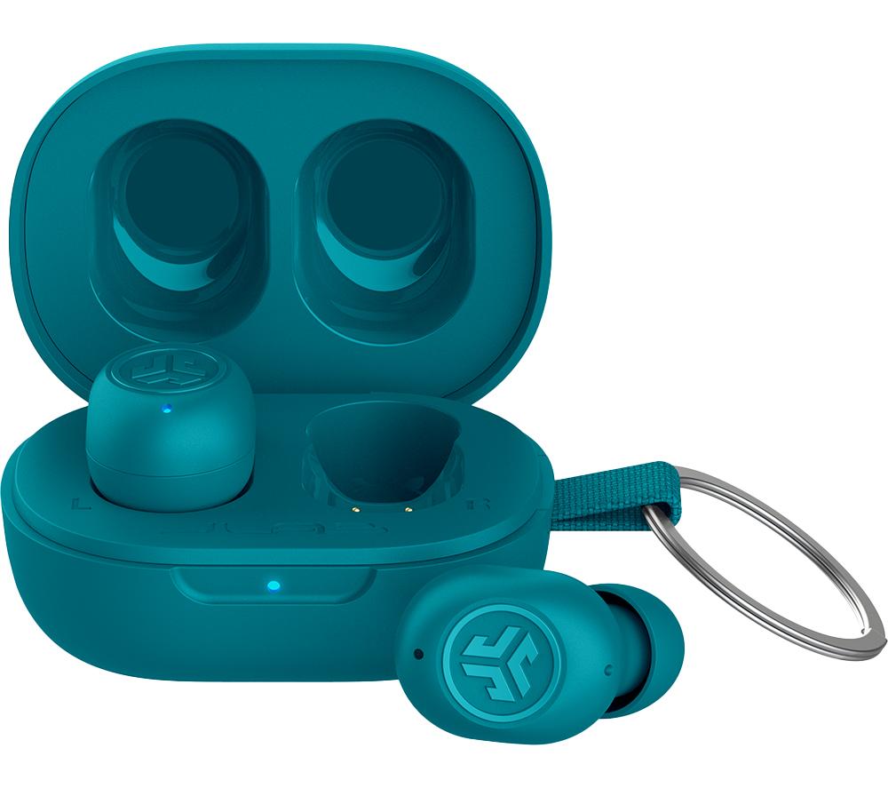 JLAB AUDIO JBuds Mini Wireless Bluetooth Earbuds - Aqua Teal, Blue,Green
