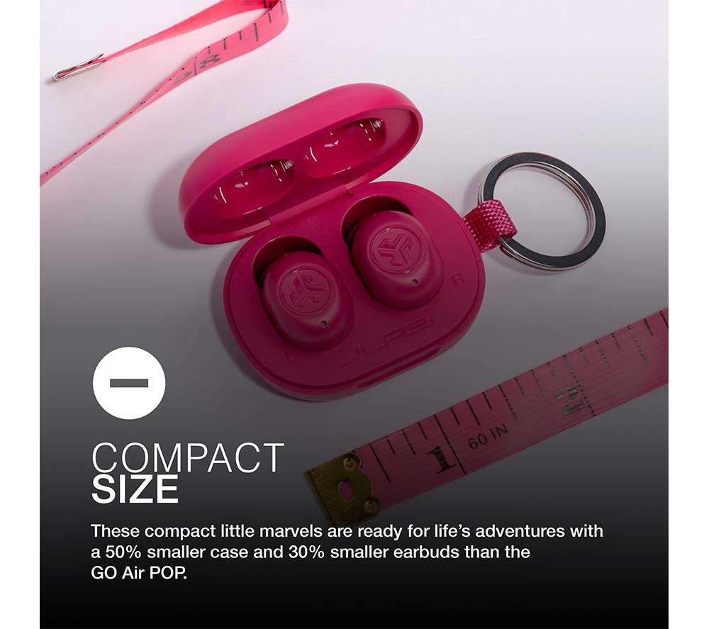JLAB AUDIO JBuds Mini Wireless Bluetooth Earbuds - Pink image number 2 of 7