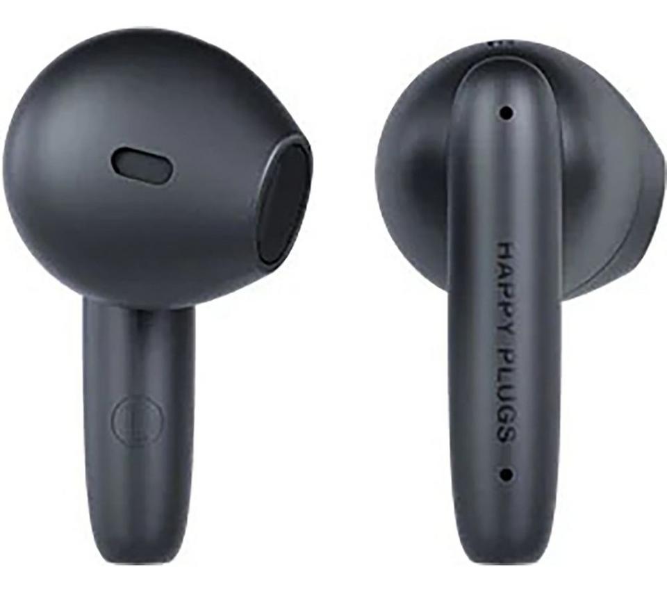 HAPPY PLUGS Joy Lite Wireless Bluetooth Earbuds - Black