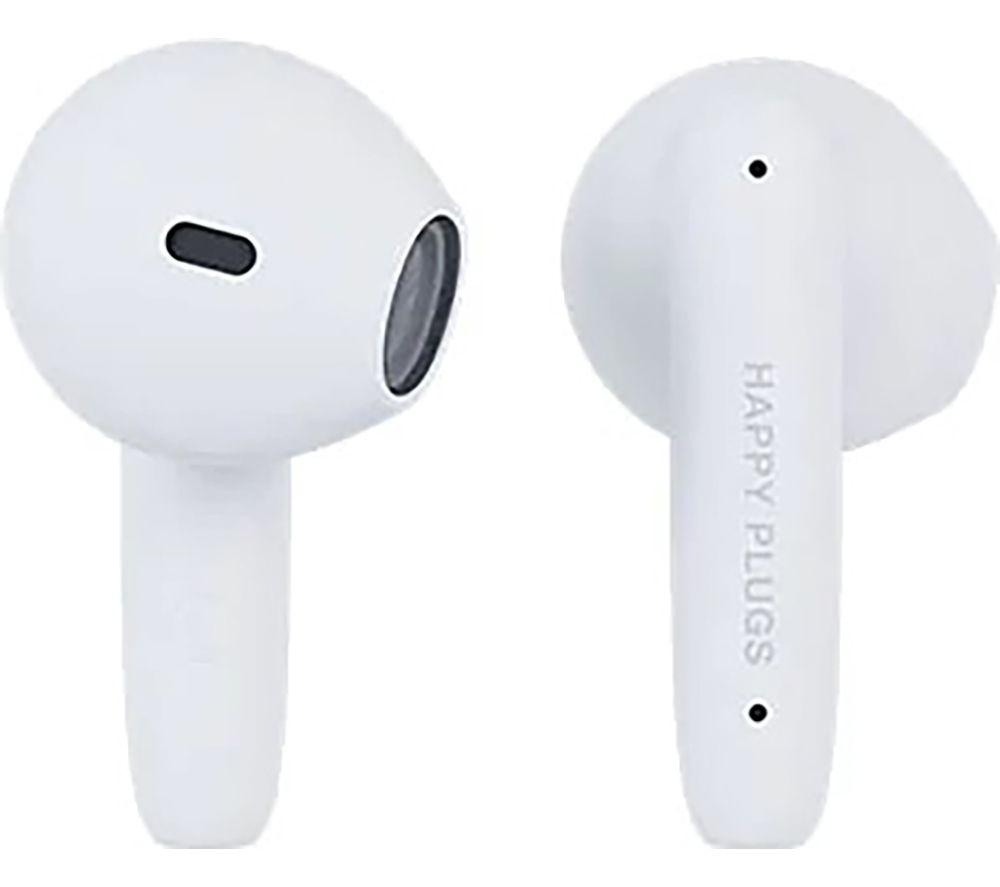 Happy Plugs Joy Lite Wireless Bluetooth Earbuds - White, White
