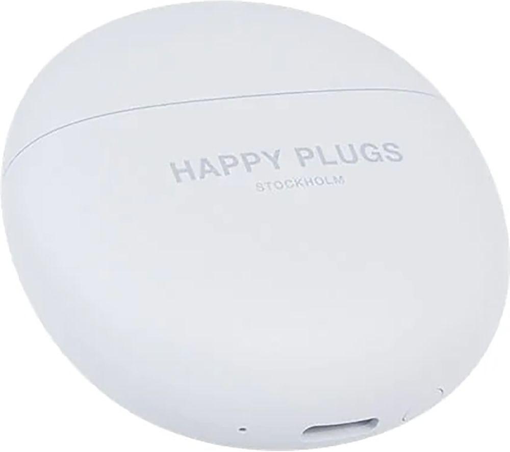 HAPPY PLUGS Joy Lite Wireless Bluetooth Earbuds - White image number 5 of 5