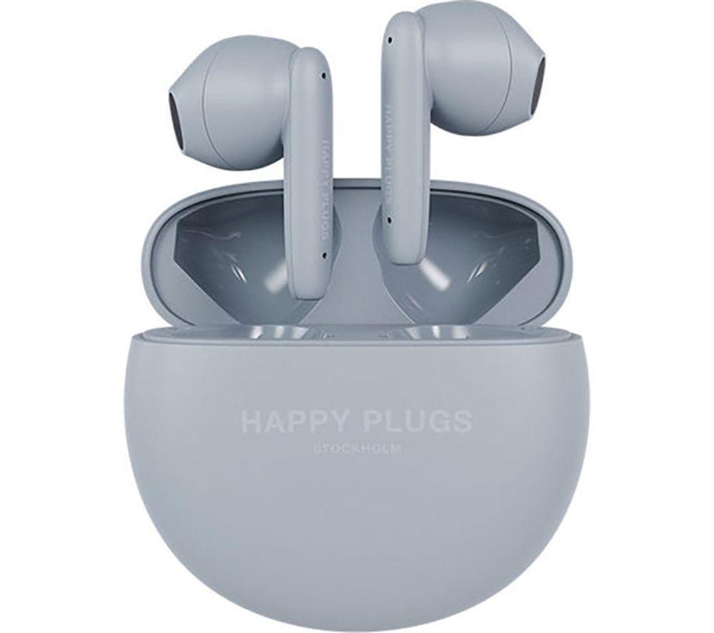 HAPPY PLUGS Joy Lite Wireless Bluetooth Earbuds - Blue image number 2 of 5