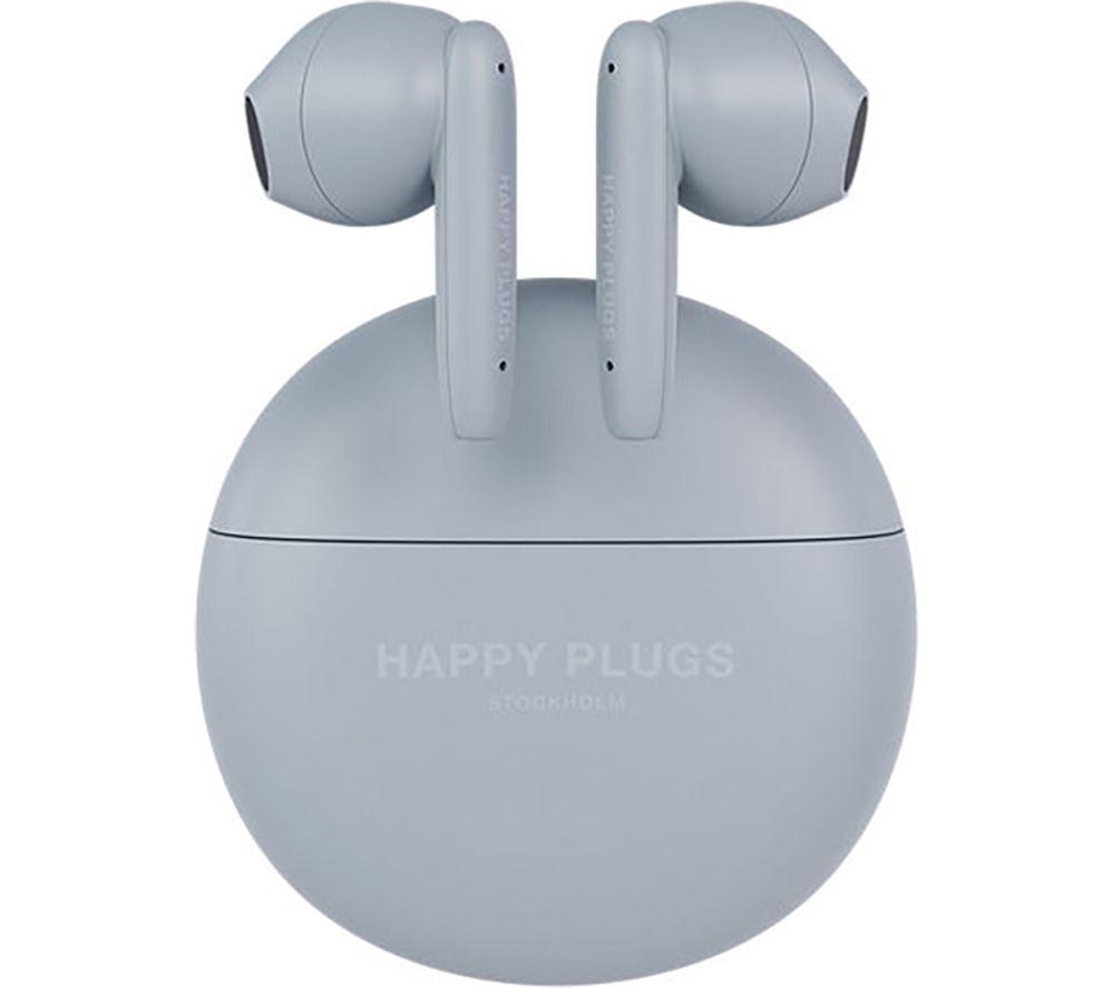 HAPPY PLUGS Joy Lite Wireless Bluetooth Earbuds - Blue image number 4 of 5
