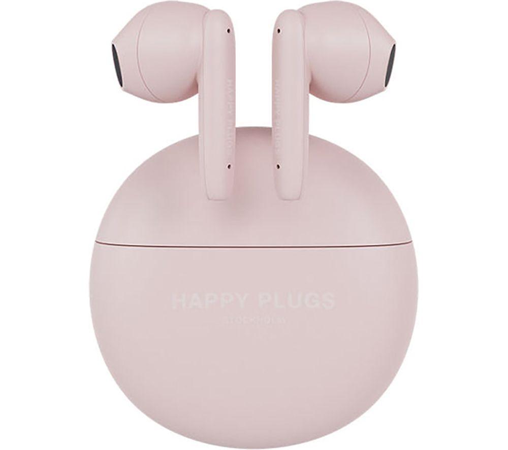 HAPPY PLUGS Joy Lite Wireless Bluetooth Earbuds - Pink image number 2 of 5