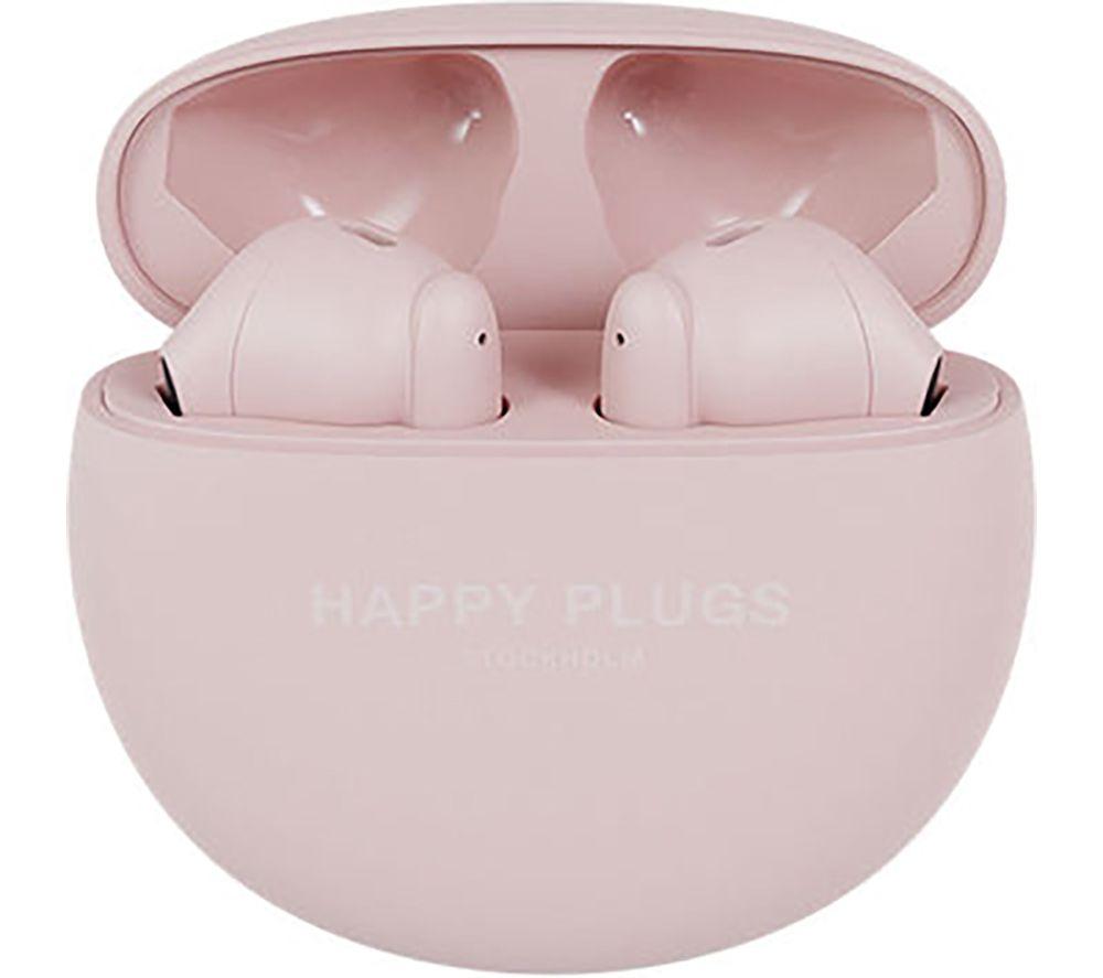 HAPPY PLUGS Joy Lite Wireless Bluetooth Earbuds - Pink image number 4 of 5