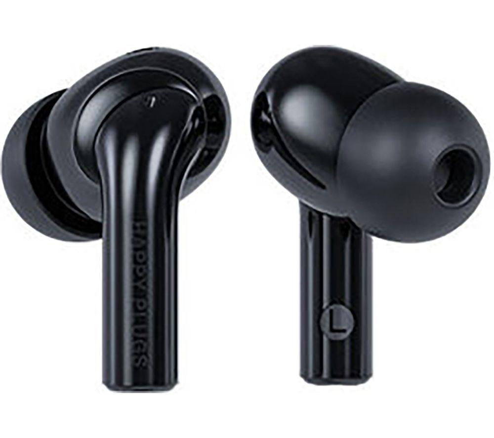 HAPPY PLUGS Joy Pro Wireless Bluetooth Noise-Cancelling Earbuds - Black, Black