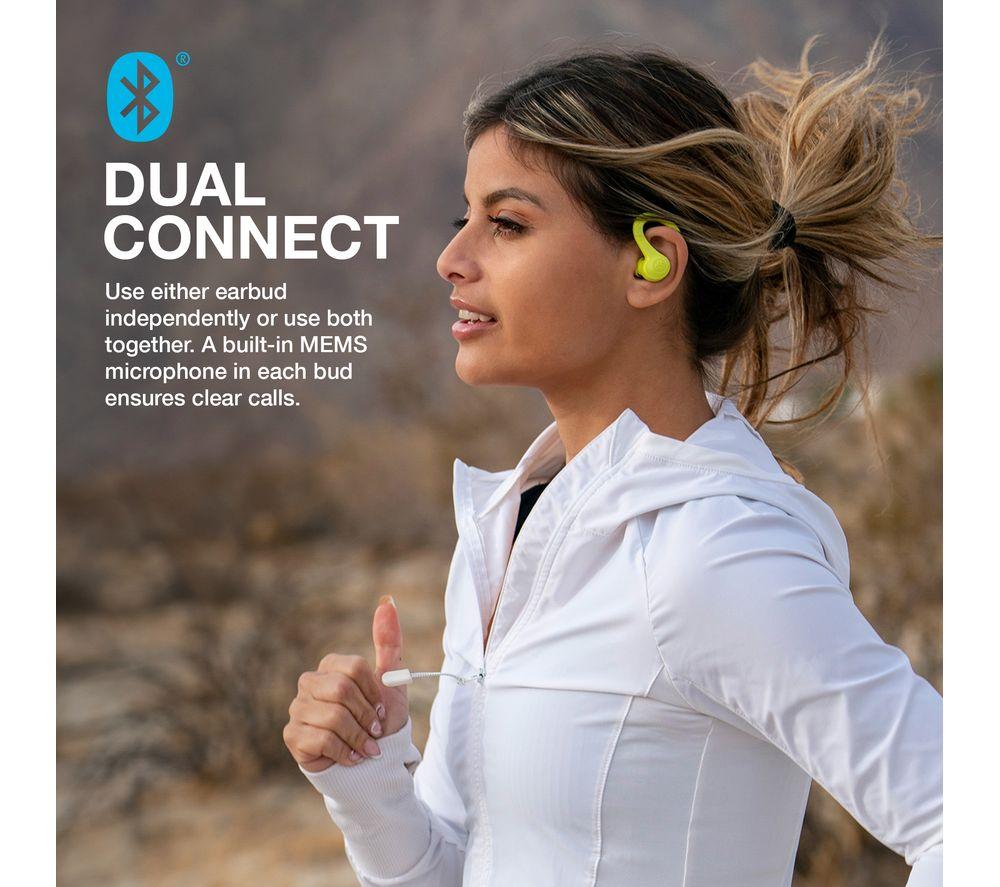 JLAB AUDIO Go Air Sport Wireless Bluetooth Earbuds - Neon Yellow image number 6 of 8