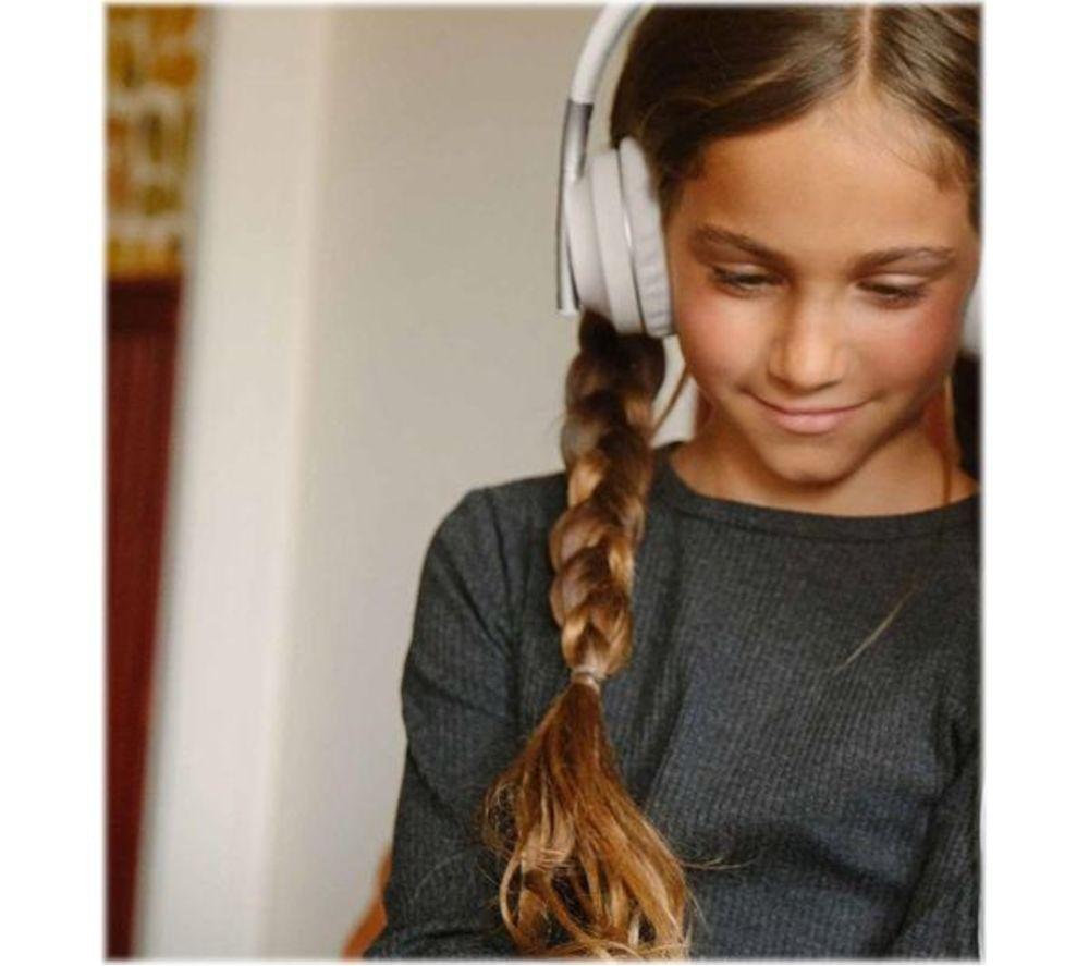 HAPPY PLUGS Play Wireless Bluetooth Kids Headphones - White image number 6 of 10