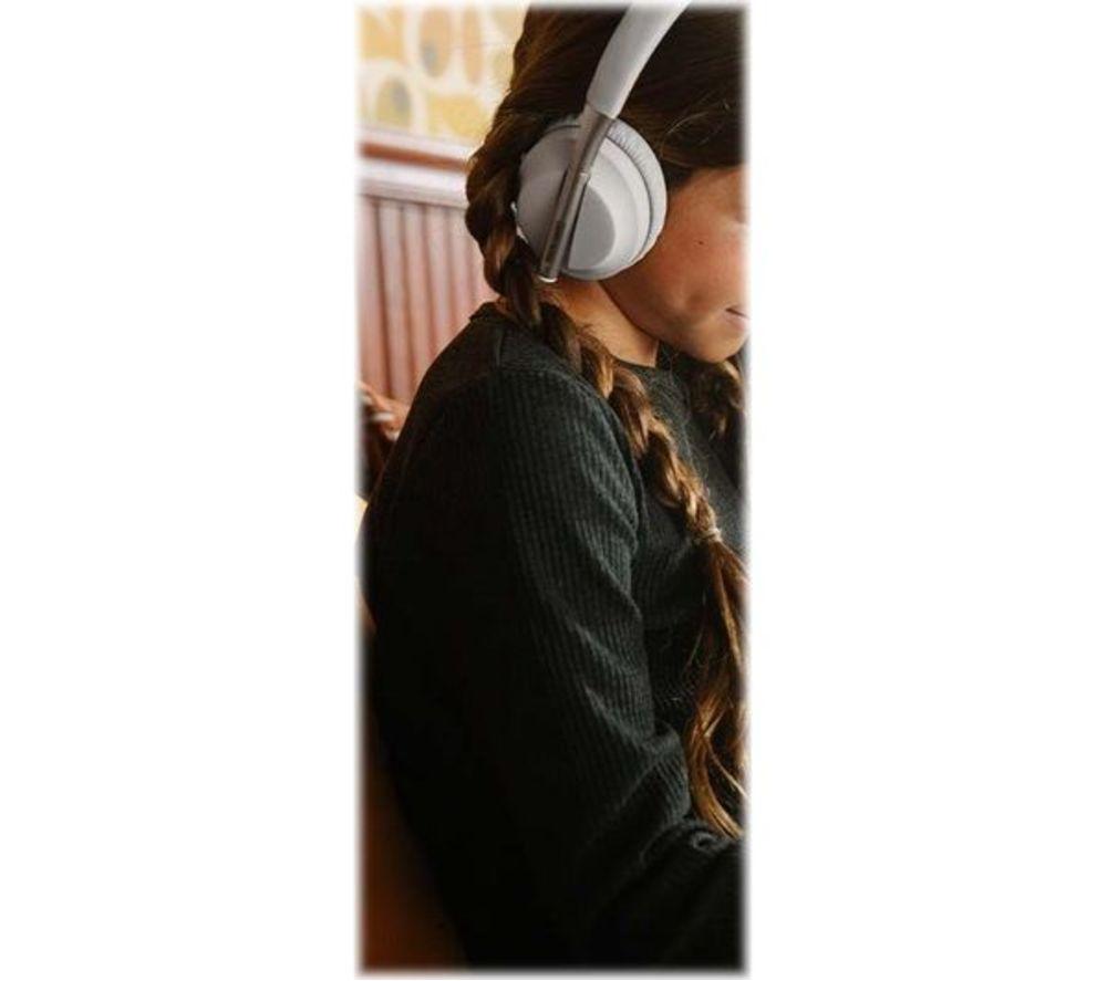 HAPPY PLUGS Play Wireless Bluetooth Kids Headphones - White image number 9 of 10