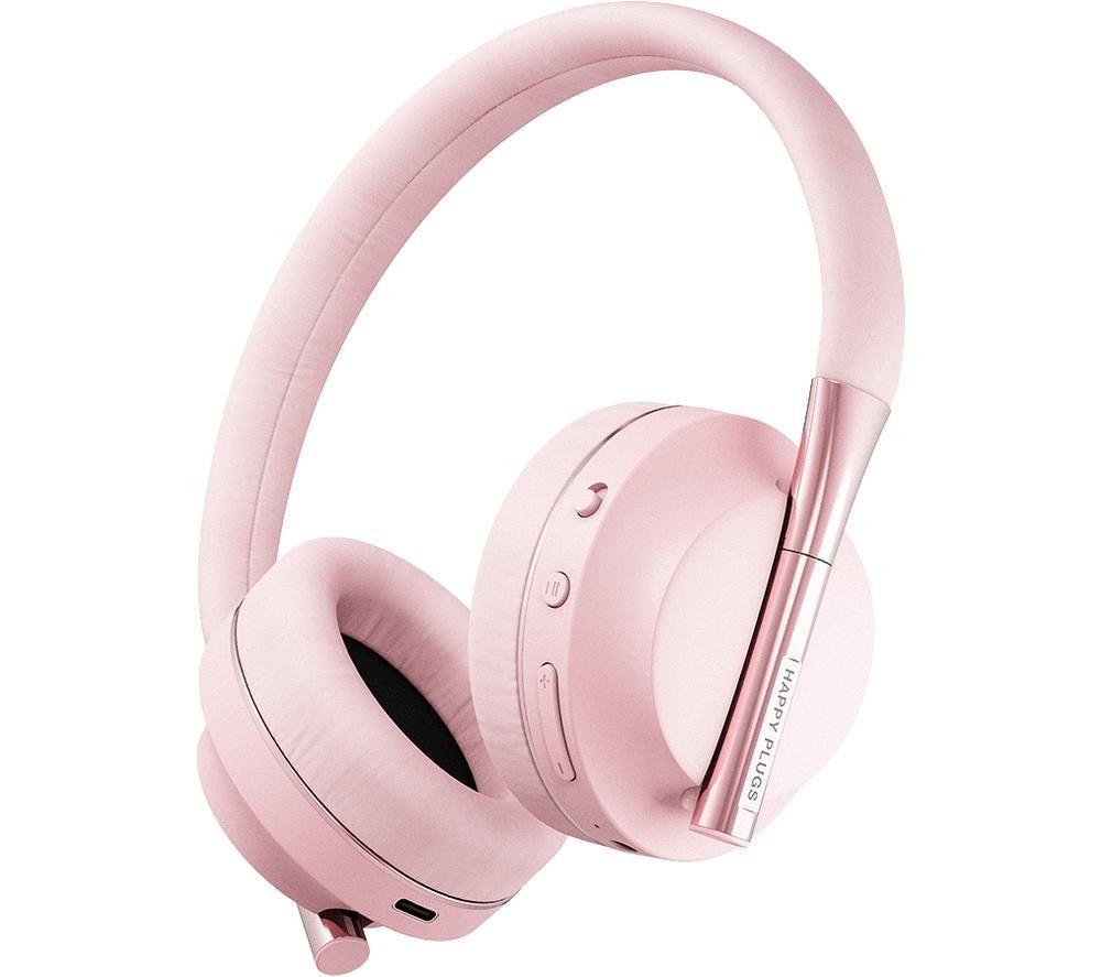 HAPPY PLUGS Play Wireless Bluetooth Kids Headphones - Pink Gold image number 2 of 7