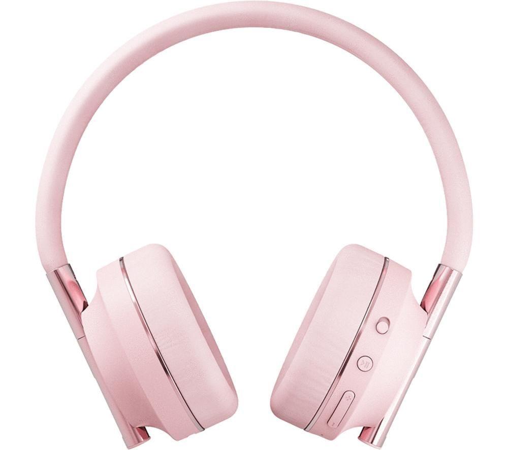HAPPY PLUGS Play Wireless Bluetooth Kids Headphones - Pink Gold image number 3 of 7