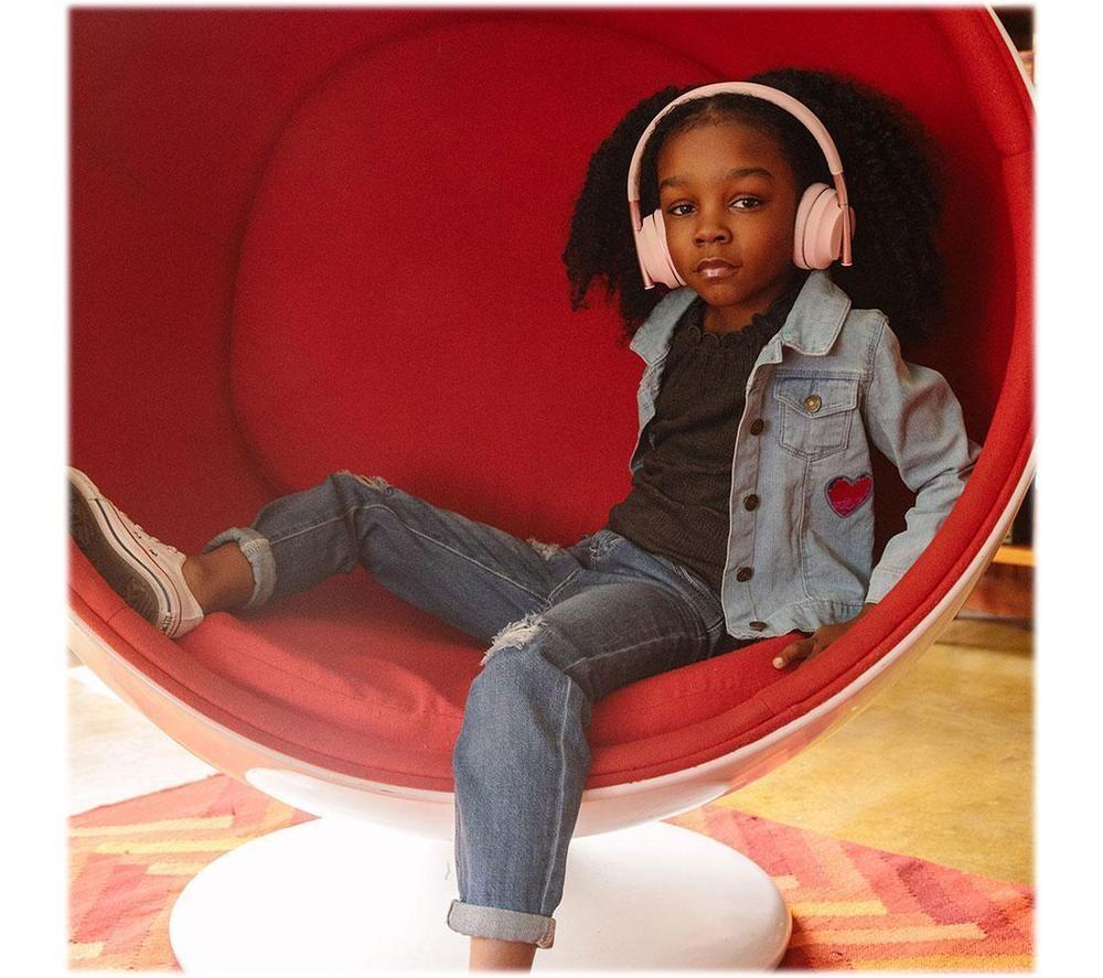 HAPPY PLUGS Play Wireless Bluetooth Kids Headphones - Pink Gold image number 6 of 7