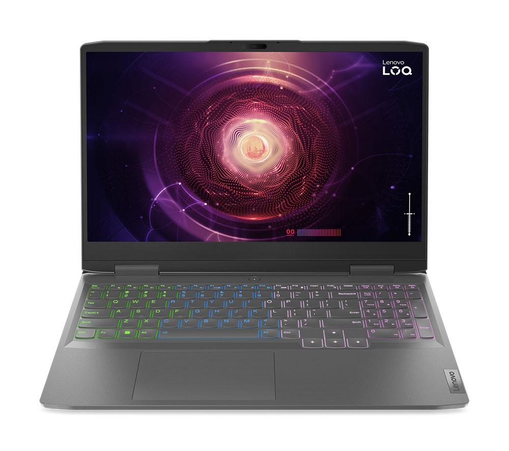LENOVO LOQ 15APH8 15.6" Gaming Laptop - AMD Ryzen™ 7, RTX 4050, 512 GB SSD, Silver/Grey