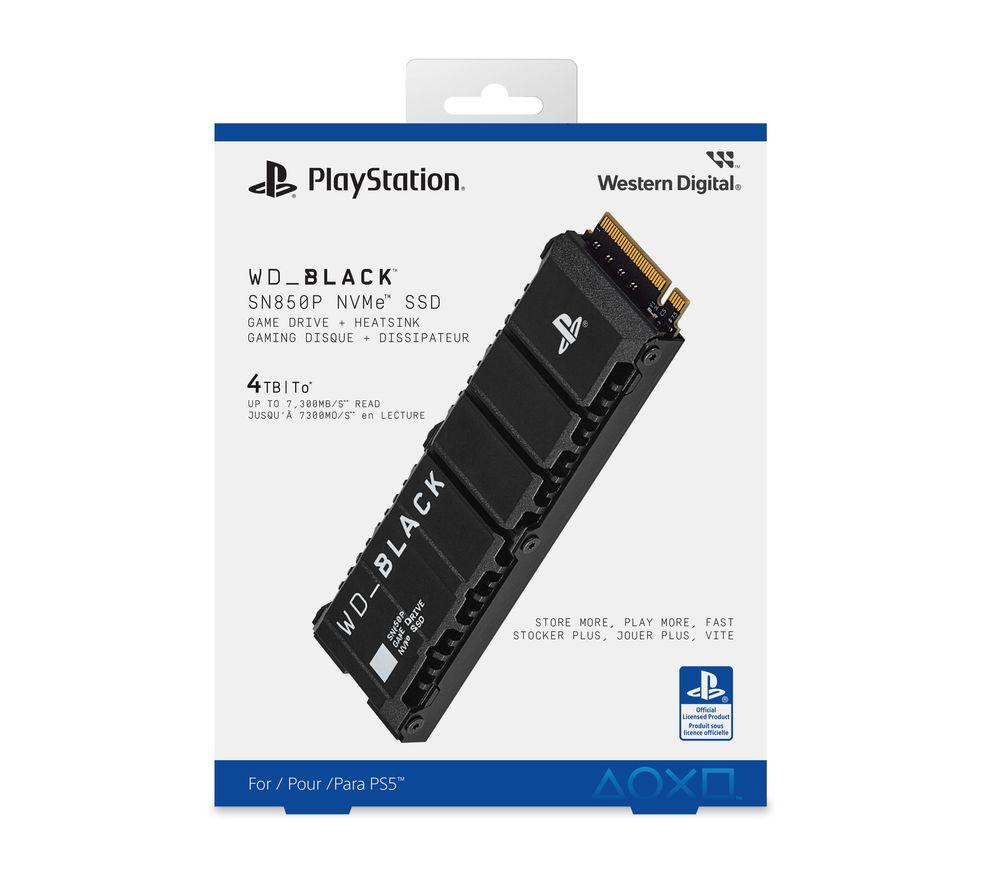 WD _BLACK SN850P M.2 Internal SSD with Heatsink - 4 TB image number 3 of 3