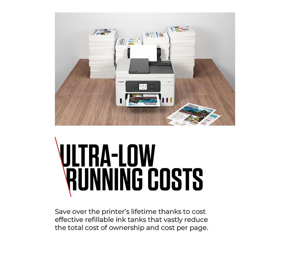 GI86 Dye Ink For Canon MAXIFY GX6010 GX7010 GX6020 GX7020 Printers