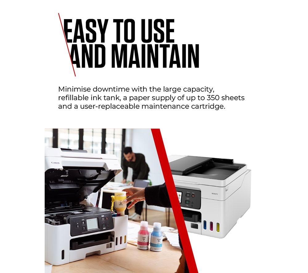 CANON MAXIFY GX4050 All-in-One Wireless Inkjet Printer with Fax image number 5 of 8