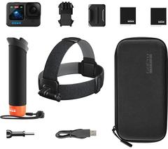 GOPRO HERO12 Black 4K Ultra HD Action Camera & Accessories Bundle - Black