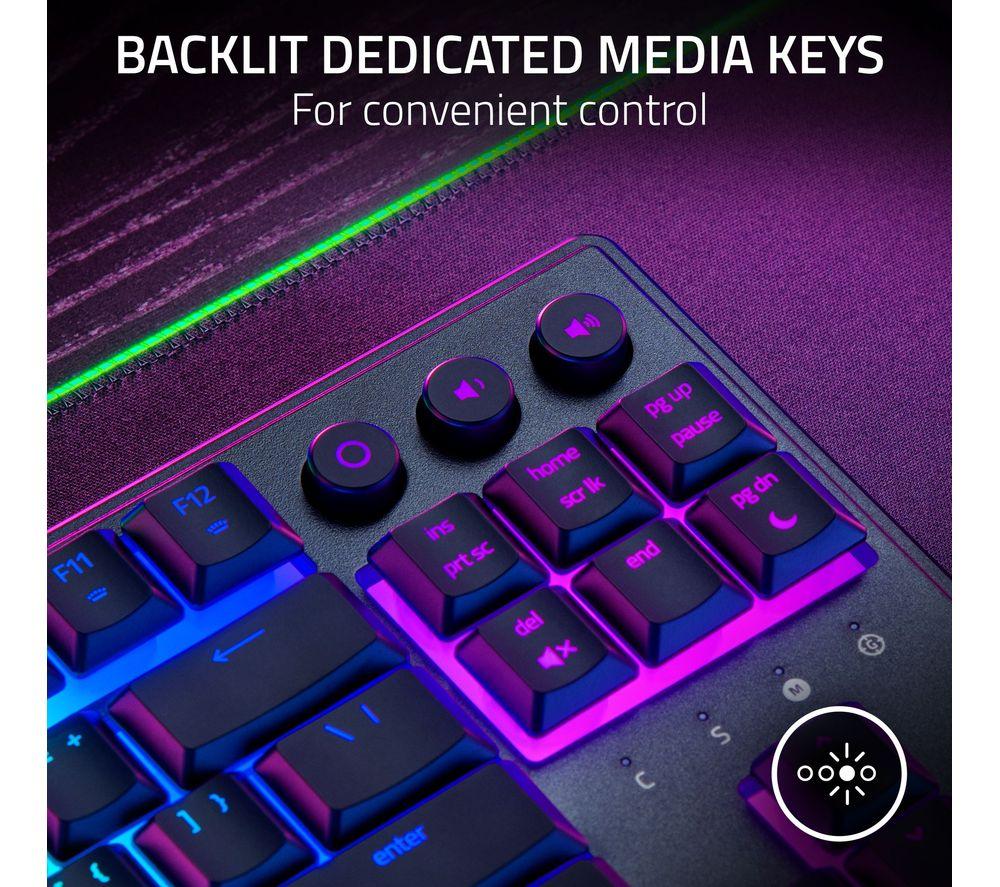 RAZER Ornata V3 TKL Gaming Keyboard - Black image number 5 of 8