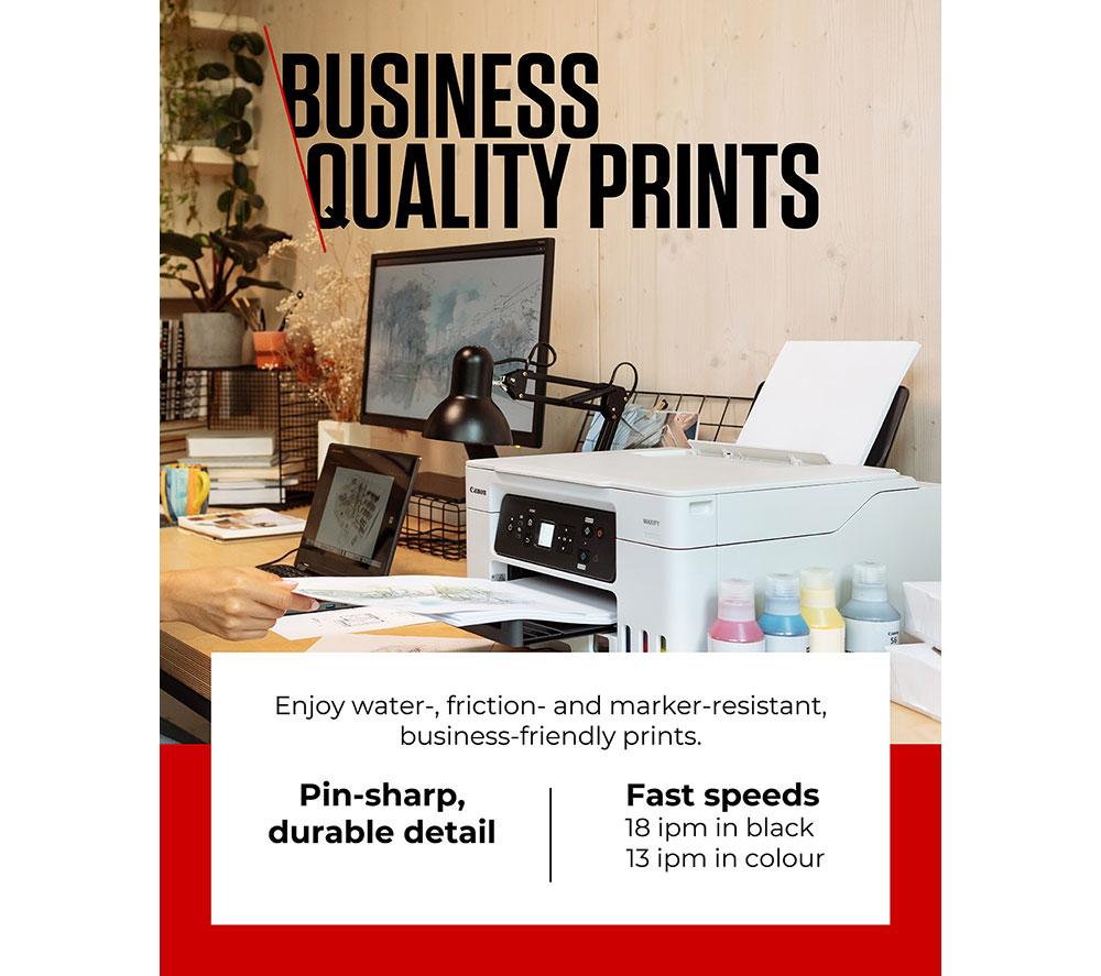 CANON MAXIFY GX3050 All-in-One Wireless Inkjet Printer image number 4 of 8