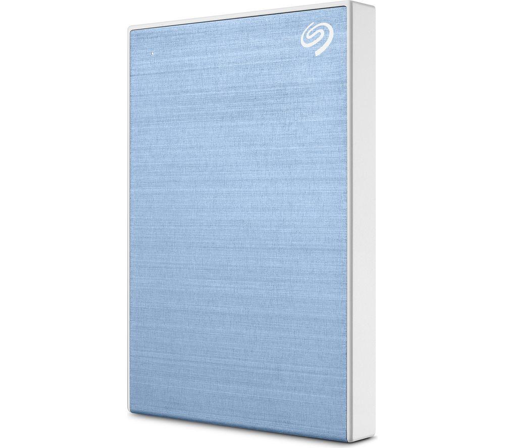 SEAGATE One Touch Portable Hard Drive - 2 TB, Blue, Blue