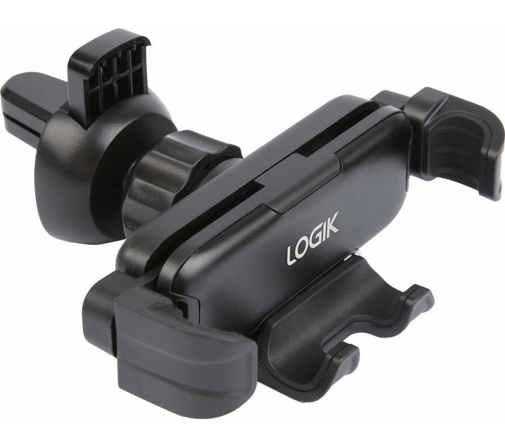 LOGIK Universal Smartphone Car Air Vent Mount - Black