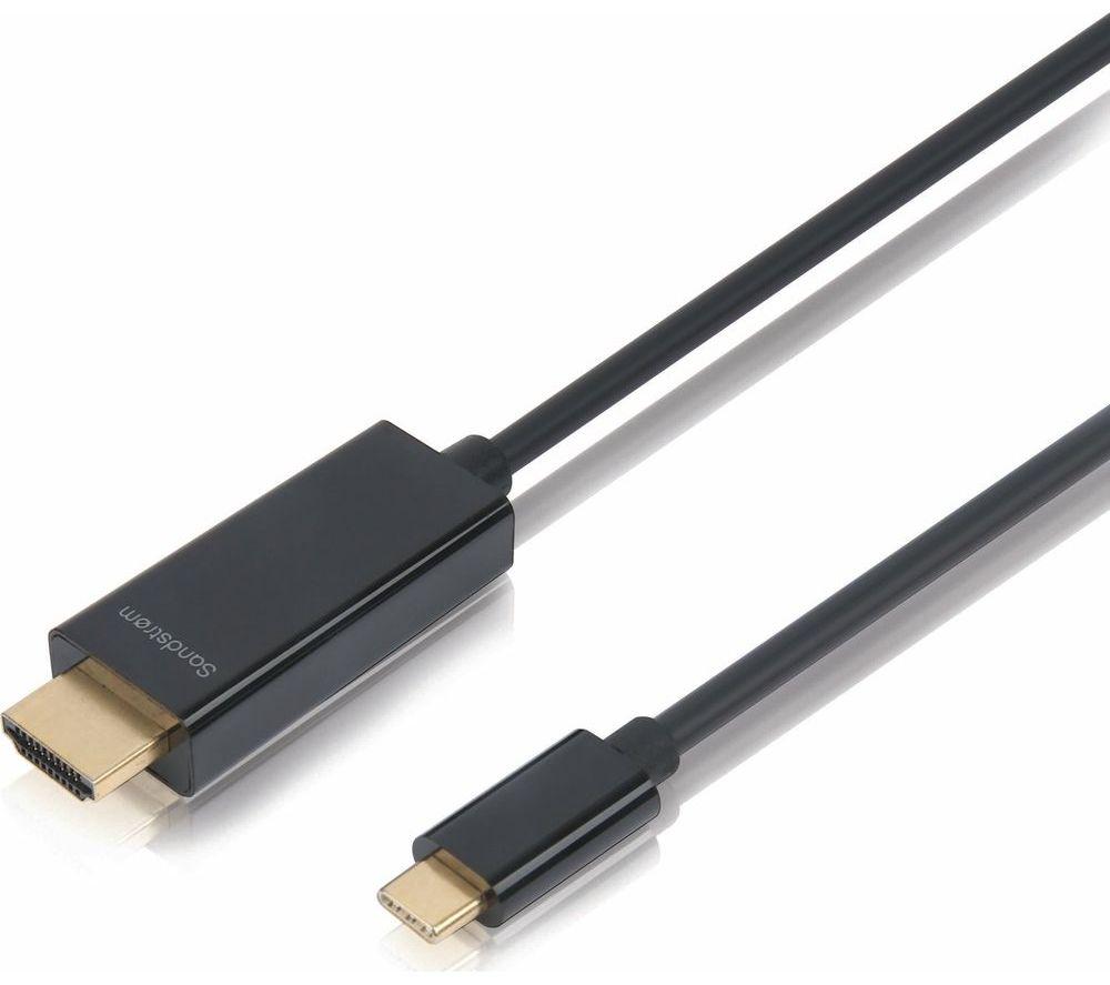 SANDSTROM S1CHDMI25 USB Type-C to HDMI Cable - 1 m
