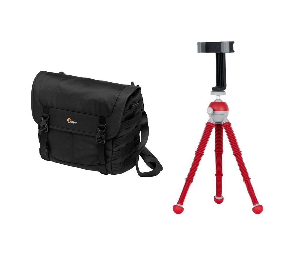 Lowepro ProTactic MG 160 AW II DSLR Camera Messenger Bag & PodZilla JB01758-BWW Medium Kit Bundle review