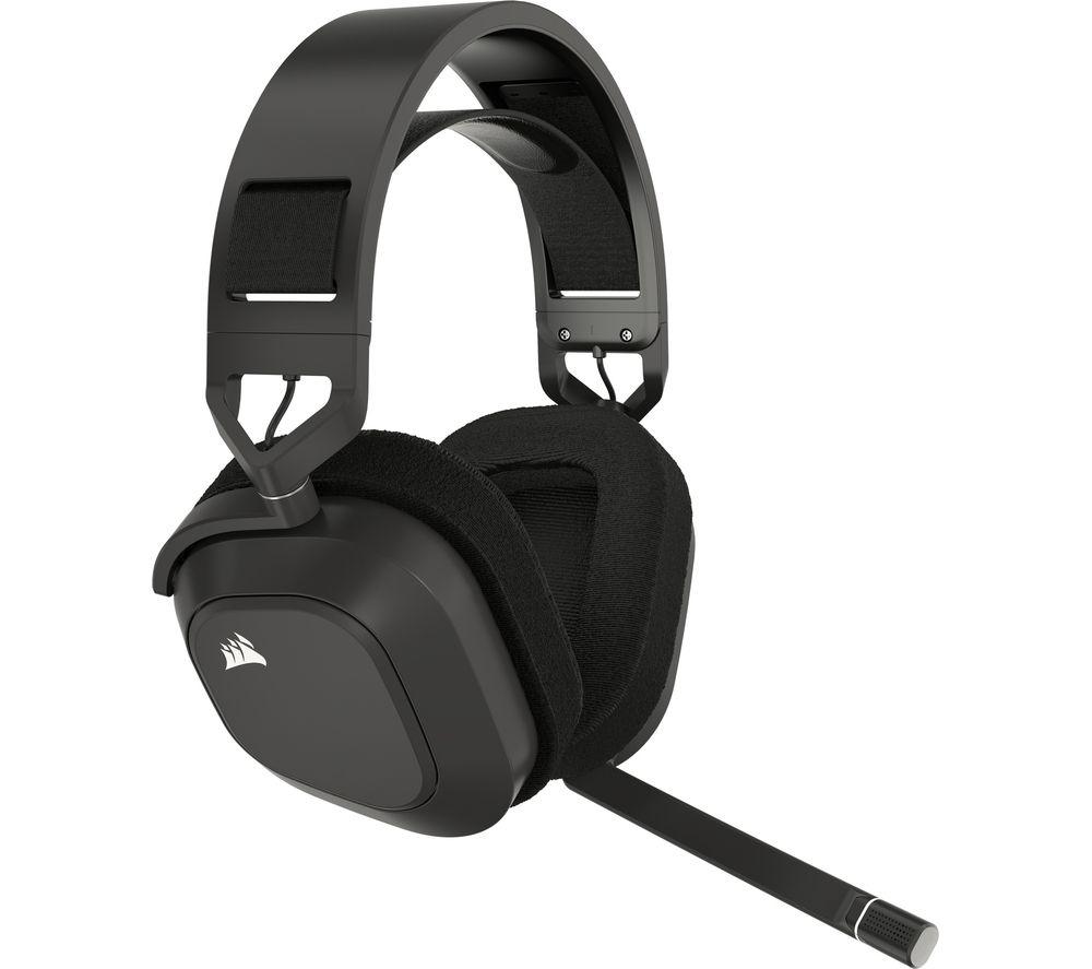CORSAIR HS80 MAX Wireless Gaming Headset - Grey, Silver/Grey