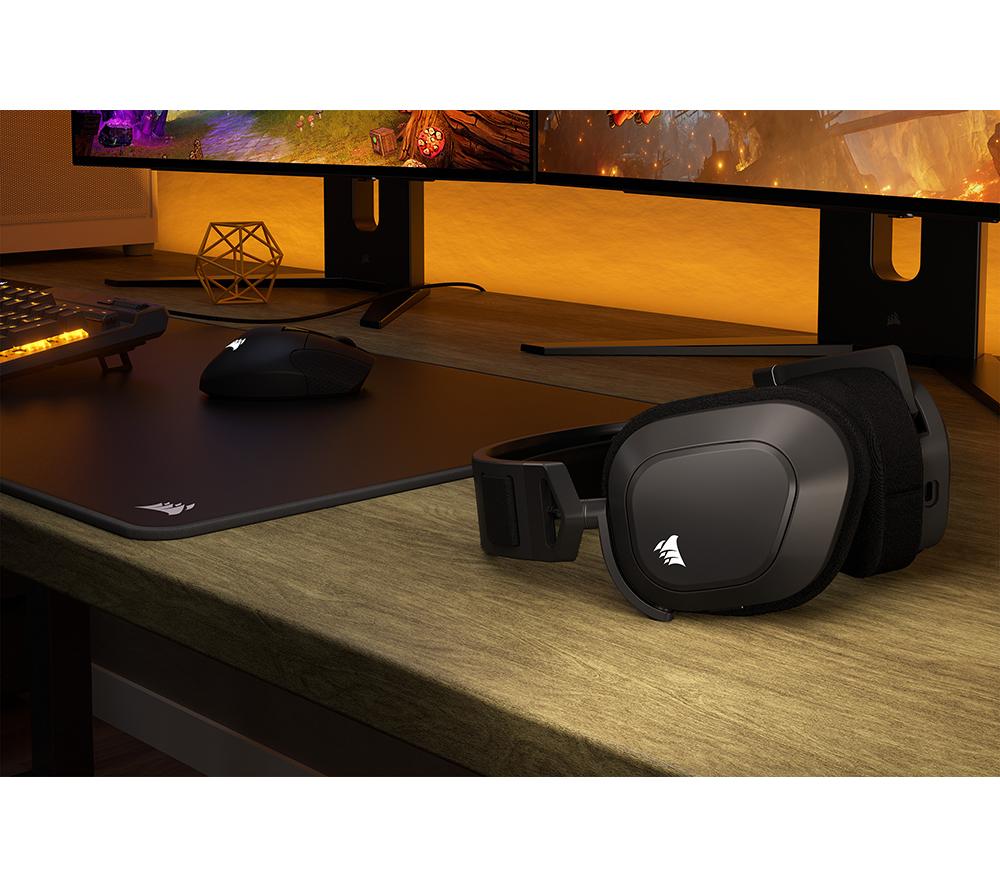 CORSAIR HS80 MAX Wireless Gaming Headset - Grey image number 6 of 17