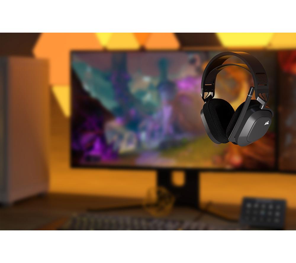 CORSAIR HS80 MAX Wireless Gaming Headset - Grey image number 7 of 17