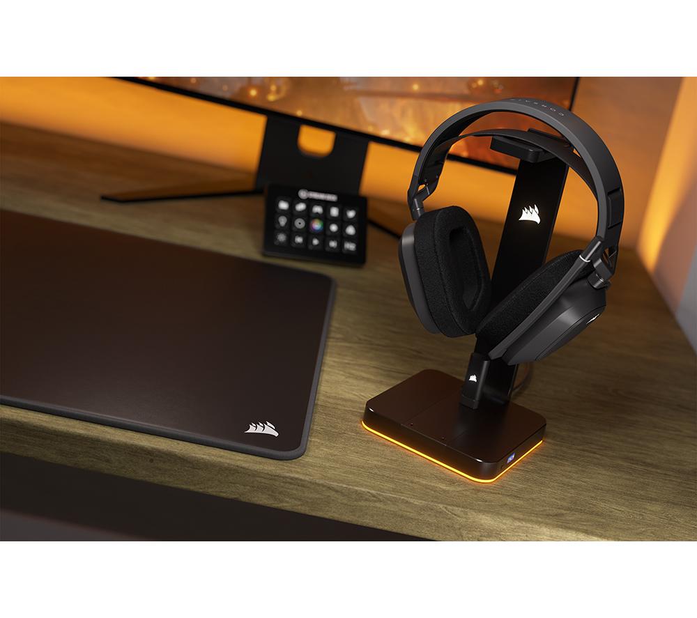 CORSAIR HS80 MAX Wireless Gaming Headset - Grey image number 8 of 17
